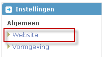 Webwinkel aanmaken