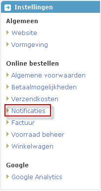 factuur webwinkel