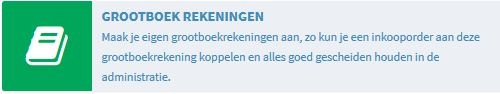 grootboek rekening overzicht