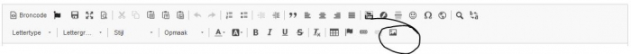 afbeelding toevoegen icoontje
