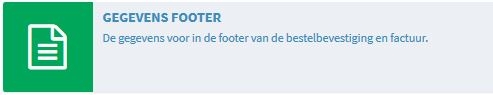 footer factuur