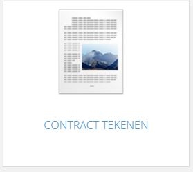 tekenen van contract