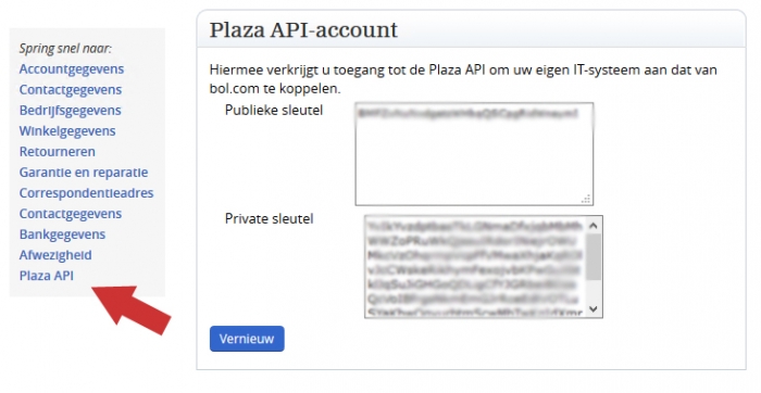 plaza api key