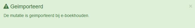 e-boekhouden geimporteerd
