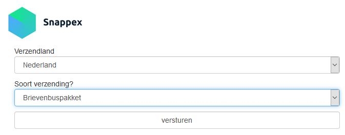 snappex verzenden