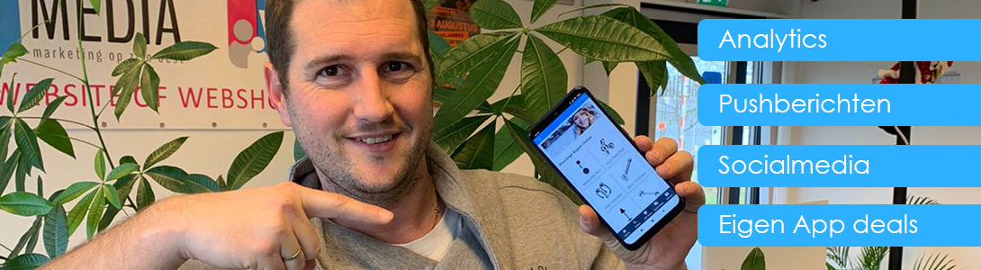 Hoe maak ik een eigen app voor mijn webshop?